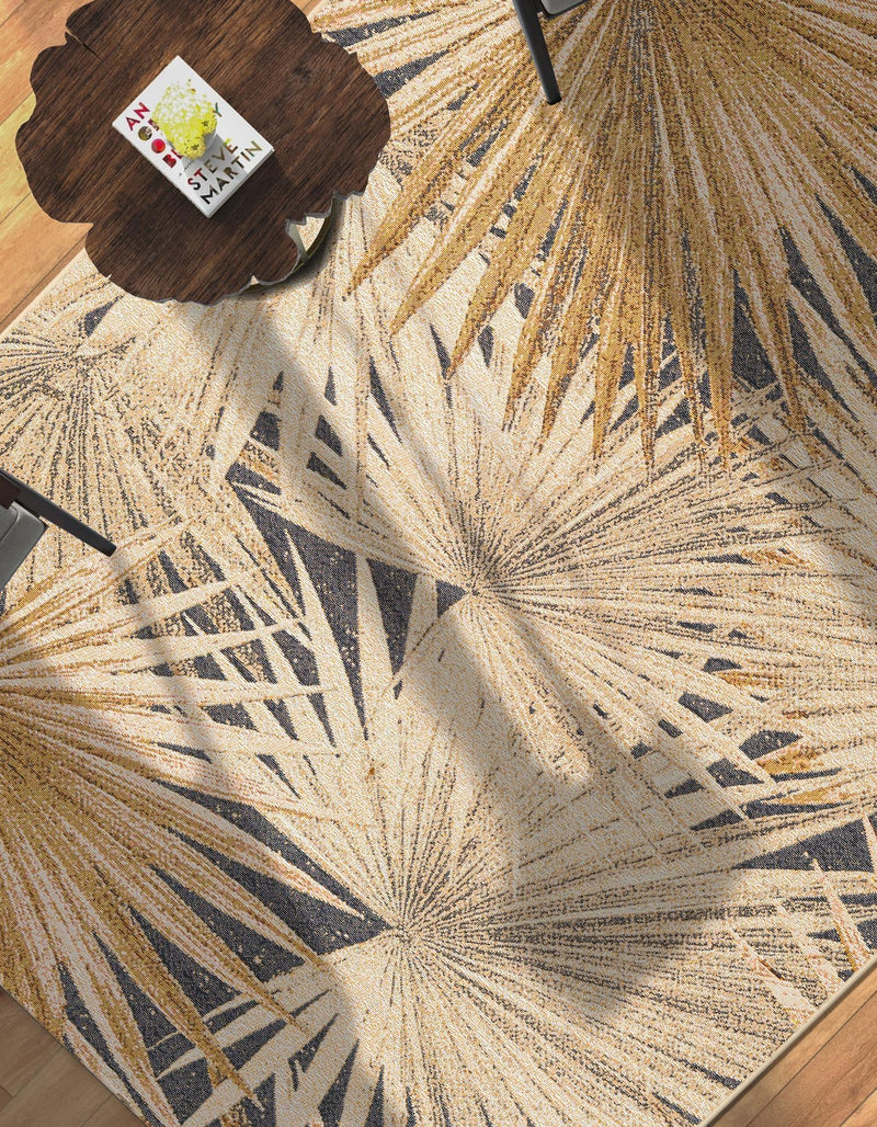 Seaside Blooms Collection Area Rug -  Avalon Rectangle Multi  lifestyle 12