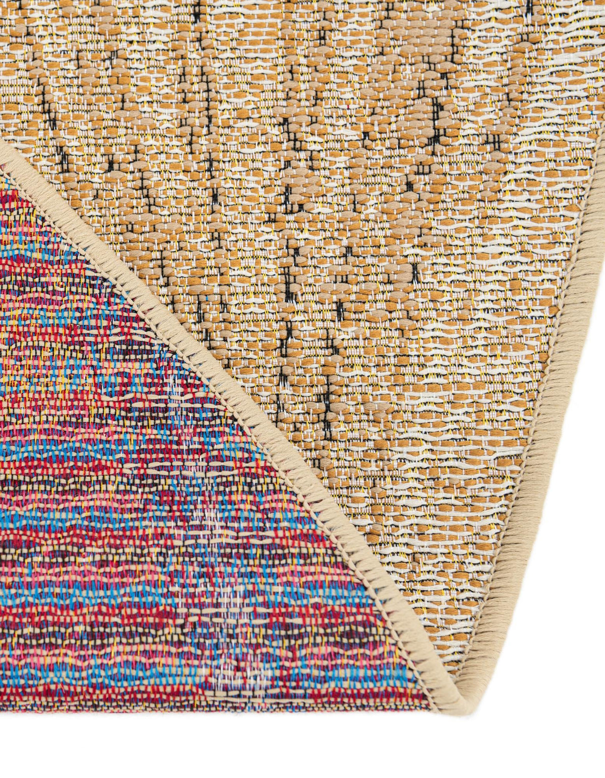 Seaside Blooms Collection Area Rug -  Avalon Round Multi  lifestyle 47