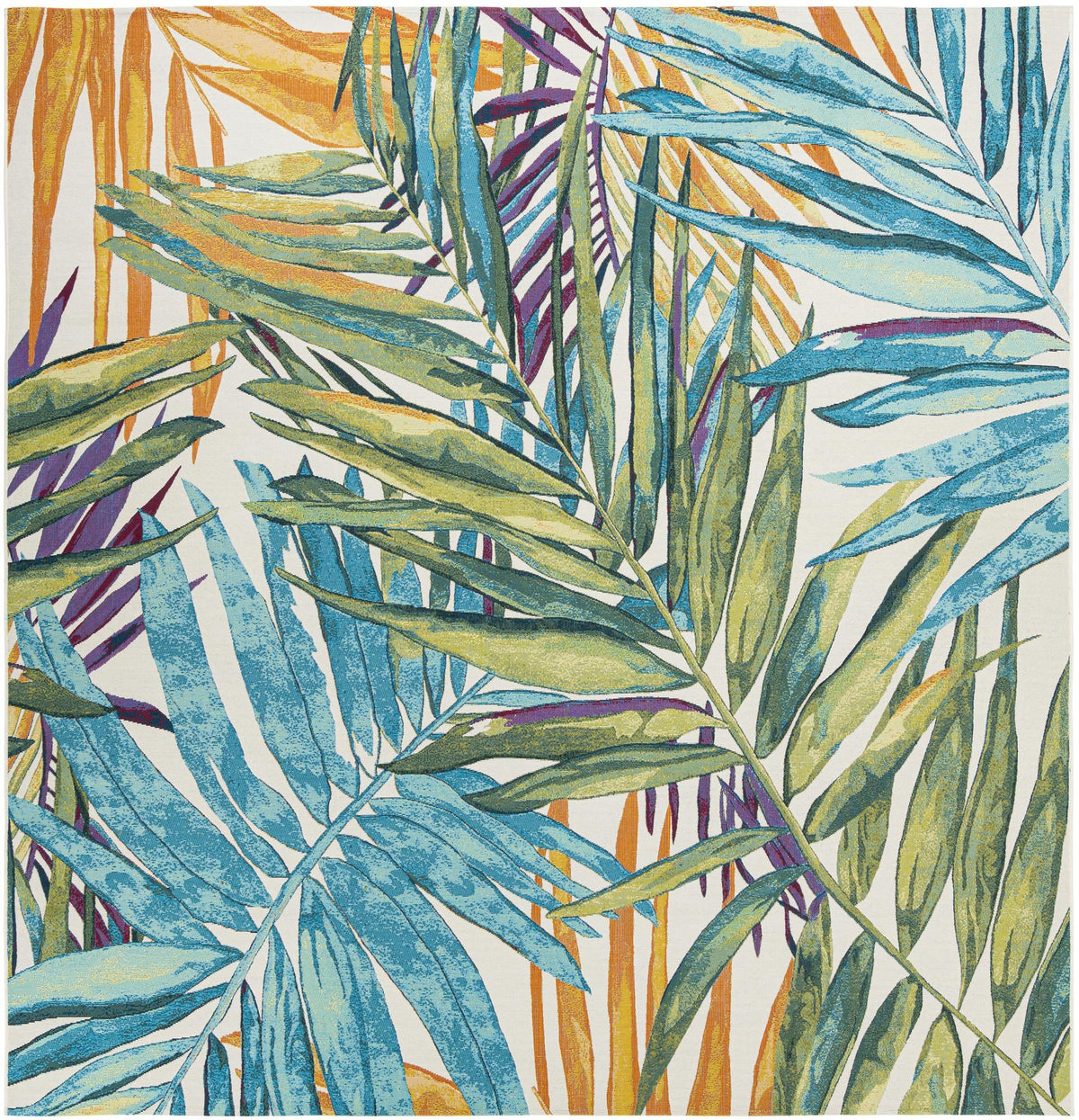Seaside Blooms Collection Area Rug -  Arcadia Square Multi  lifestyle 64