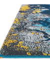Urban Terrace Collection Area Rug -  Lanai Runner Gradient Blue  lifestyle 45