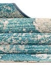 Urban Terrace Collection Area Rug -  Gazebo Rectangle Aqua Blue  lifestyle 21