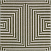 Urban Terrace Collection Area Rug -  Astoria (Green) Square Green Main
