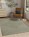 Urban Terrace Collection Area Rug -  Astoria (Green) Rectangle Green  lifestyle 7