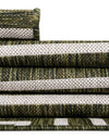 Urban Terrace Collection Area Rug -  Astoria (Green) Round Green  lifestyle 22