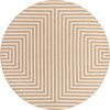 Urban Terrace Collection Area Rug -  Astoria (Taupe) Round Taupe Main