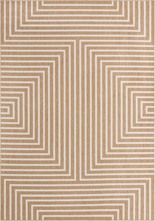 Urban Terrace Collection Area Rug -  Astoria (Taupe) Rectangle Taupe Main
