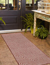 Urban Terrace Collection Area Rug -  Astoria (Rust Red) Runner Rust Red  lifestyle 3