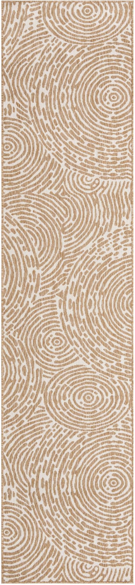 Urban Terrace Collection Area Rug -  Harlem Runner Taupe  lifestyle 87