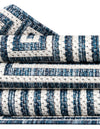 Urban Terrace Collection Area Rug -  Flatiron Rectangle Blue  lifestyle 52