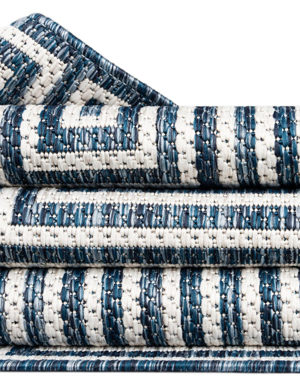 Urban Terrace Collection Area Rug -  Flatiron Runner Blue  lifestyle 20