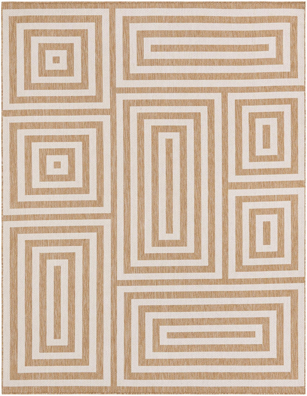 Urban Terrace Collection Area Rug -  Flatiron Rectangle Taupe Main