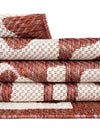 Urban Terrace Collection Area Rug -  Madison Rectangle Rust Red  lifestyle 24