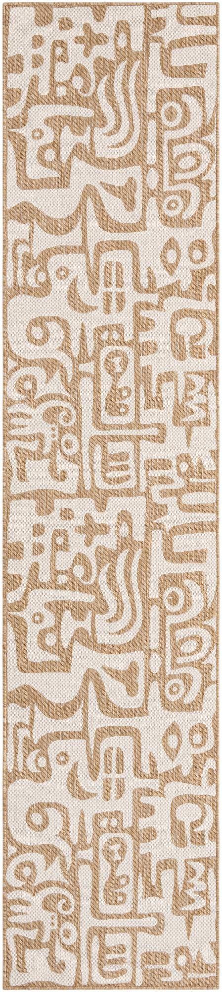 Urban Terrace Collection Area Rug -  Madison Runner Taupe  lifestyle 91