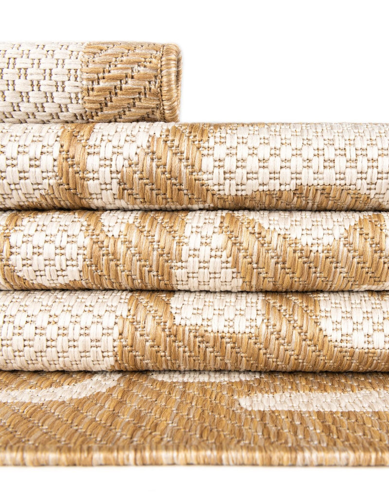 Urban Terrace Collection Area Rug -  Madison Rectangle Taupe  lifestyle 25