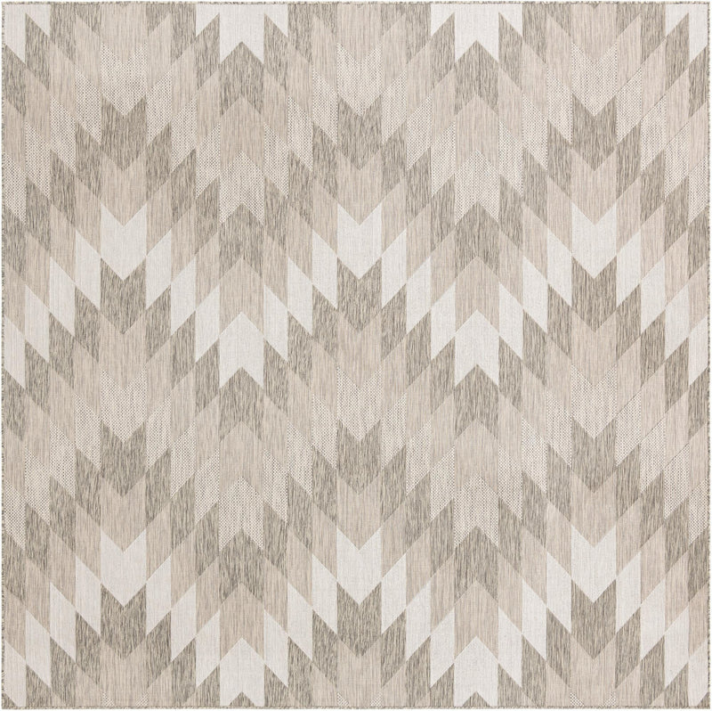 Urban Terrace Collection Area Rug -  Highline Square Gray  lifestyle 86