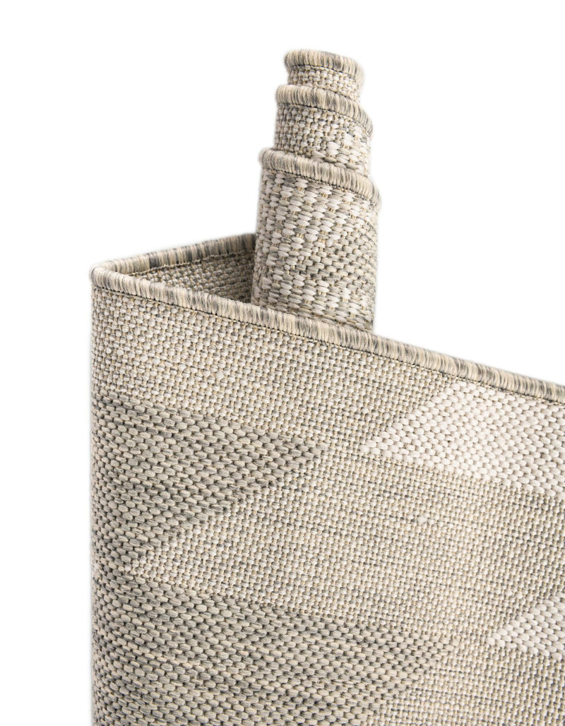 Urban Terrace Collection Area Rug -  Highline Rectangle Gray  lifestyle 17