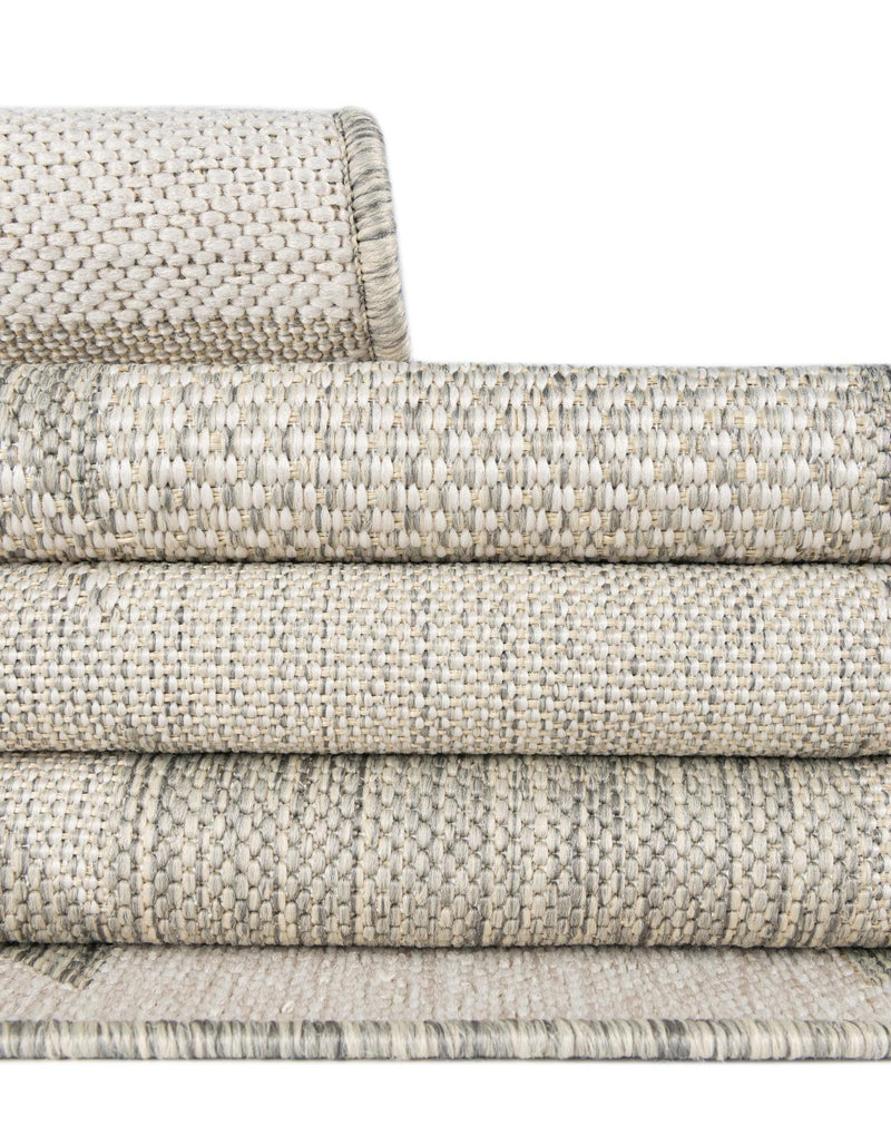 Urban Terrace Collection Area Rug -  Highline Rectangle Gray  lifestyle 20