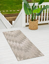 Urban Terrace Collection Area Rug -  Highline Runner Gray  lifestyle 7