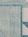 Urban Terrace Collection Area Rug -  Highline Square Aqua  lifestyle 15