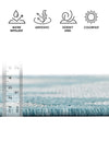 Urban Terrace Collection Area Rug -  Highline Rectangle Aqua Blue  lifestyle 22
