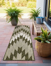 Urban Terrace Collection Area Rug -  Highline Runner Green  lifestyle 7
