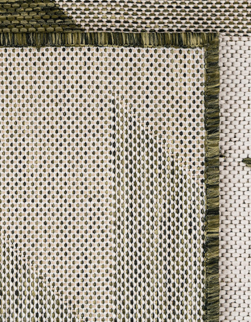 Urban Terrace Collection Area Rug -  Highline Rectangle Green  lifestyle 15
