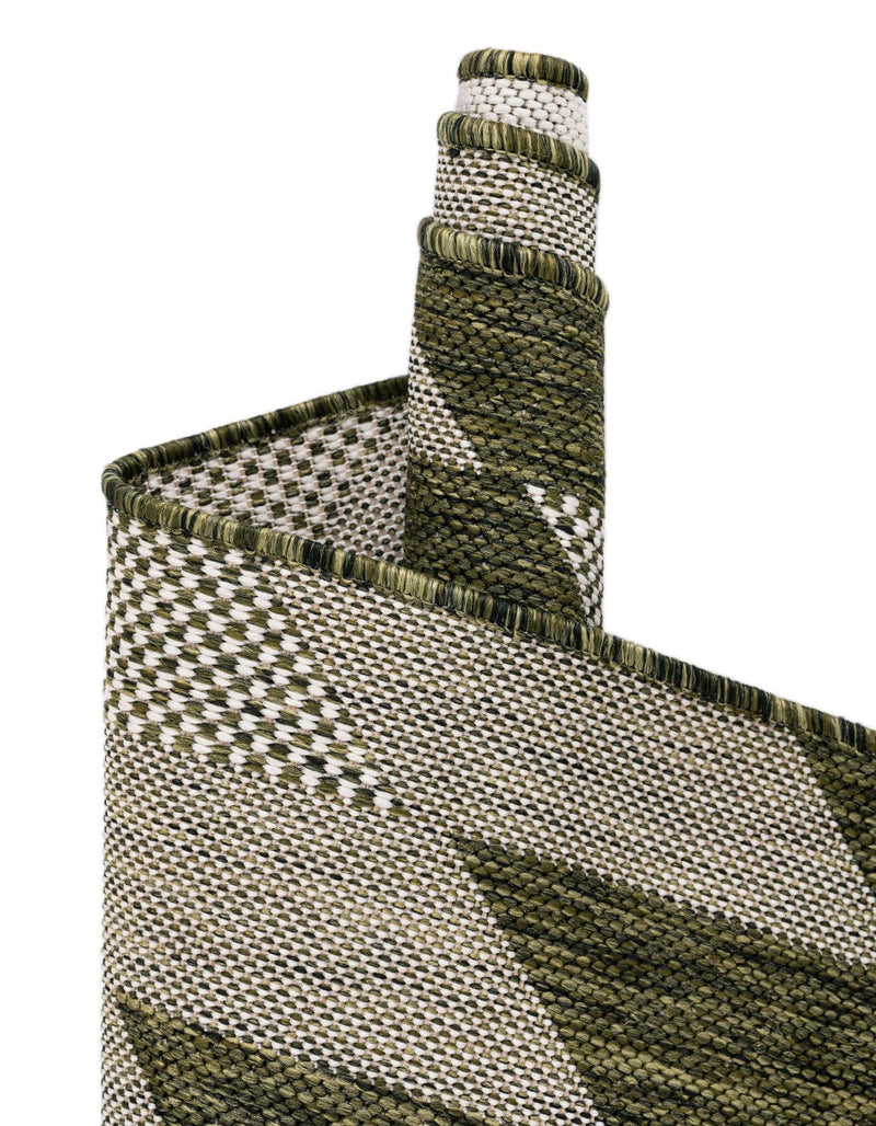 Urban Terrace Collection Area Rug -  Highline Rectangle Green  lifestyle 17