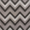 Urban Terrace Collection Area Rug -  Highline Square Black and White  lifestyle 85