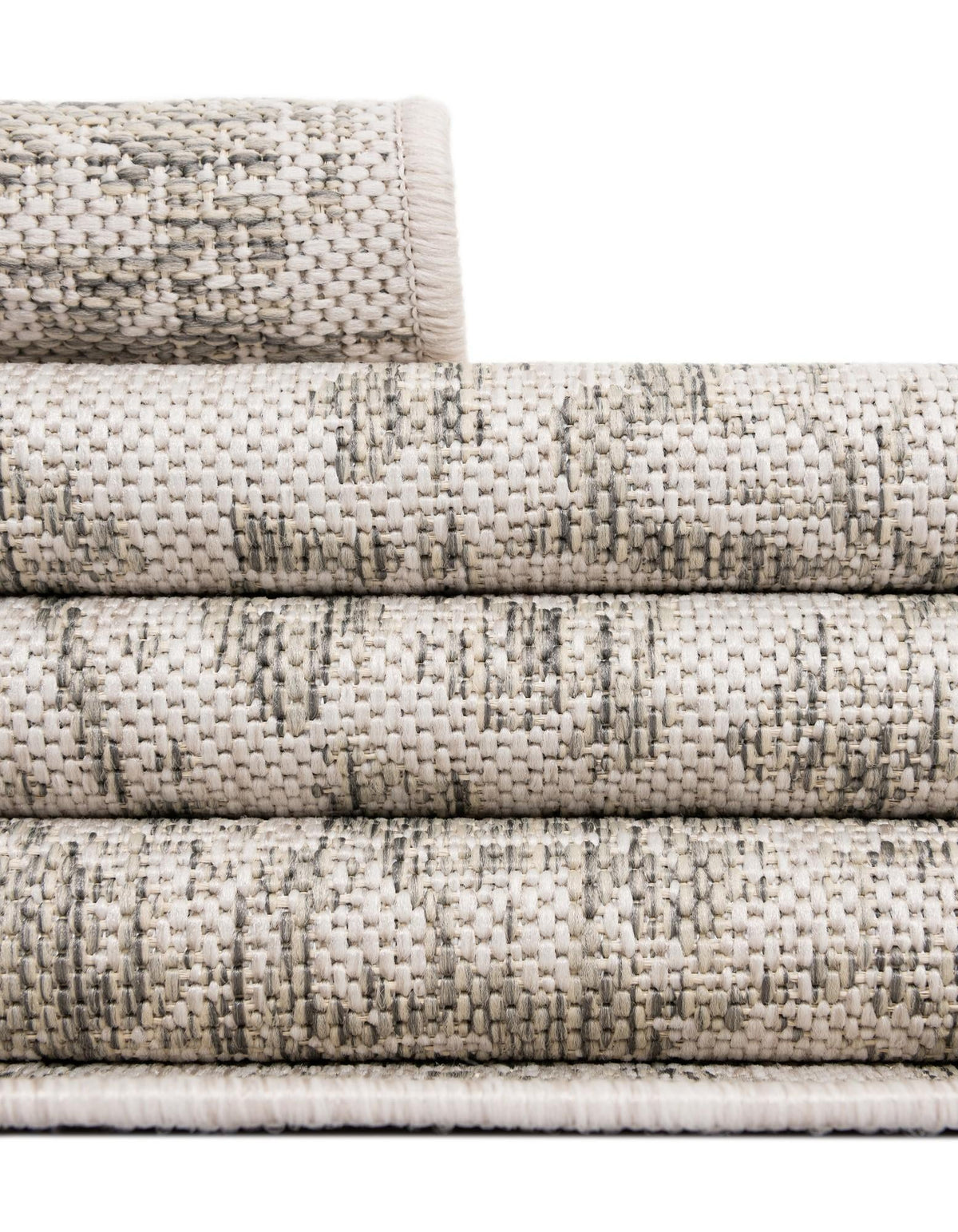 Patio Heritage Collection Area Rug -  Lafayette (Gray) Runner Gray  lifestyle 87