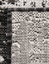 Patio Heritage Collection Area Rug -  Lafayette (Black and White) Rectangle Black and White  lifestyle 26