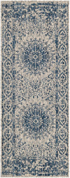 Patio Heritage Collection Area Rug -  Lafayette (Blue) Runner Blue  lifestyle 13