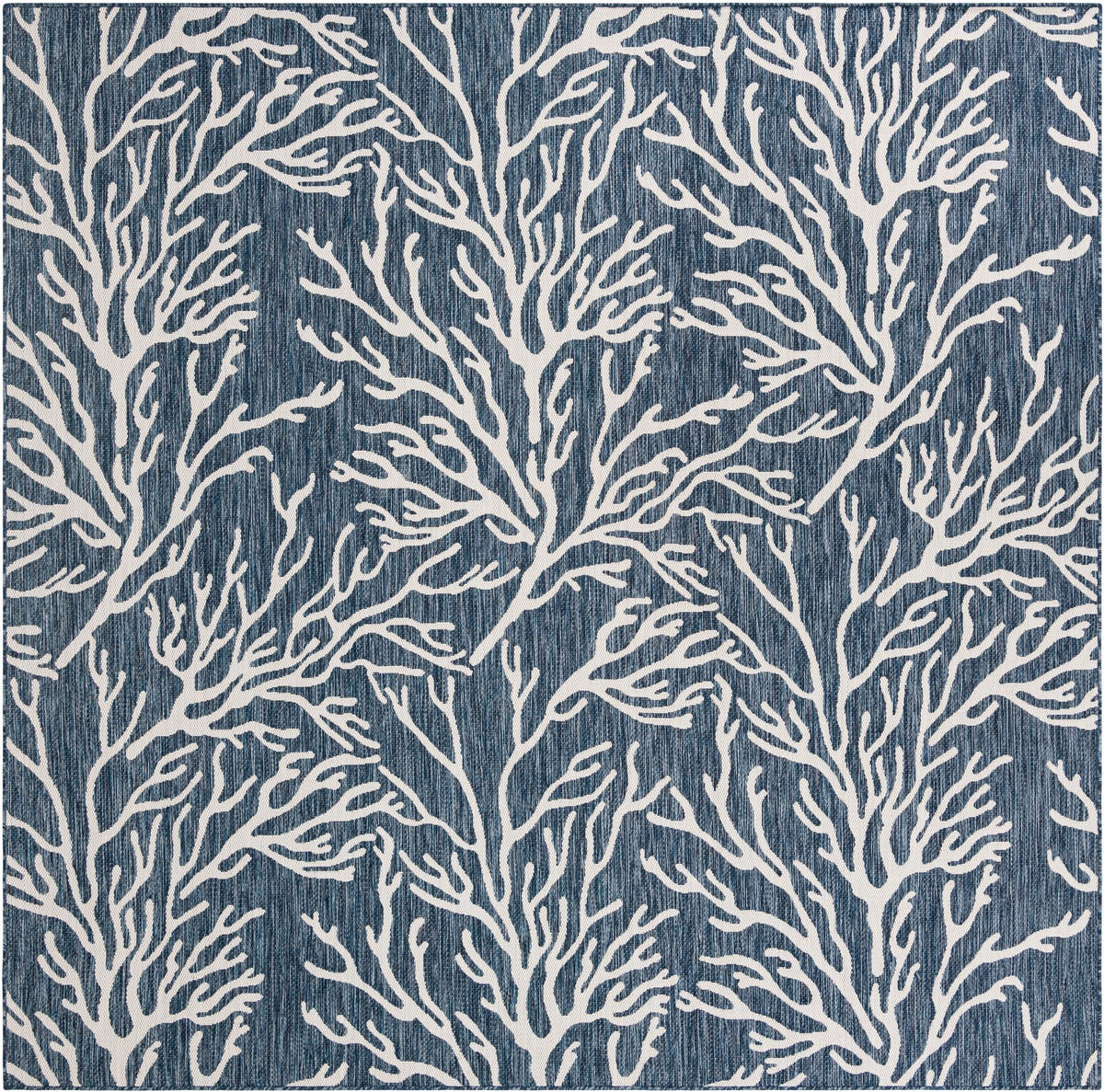 Seaside Haven Rugs Collection Area Rug -  Pebblestone Square Blue  lifestyle 80