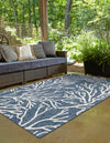 Seaside Haven Rugs Collection Area Rug -  Pebblestone Rectangle Blue  lifestyle 20