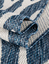 Seaside Haven Rugs Collection Area Rug -  Pebblestone Round Blue  lifestyle 20