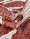 Seaside Haven Rugs Collection Area Rug -  Pebblestone Rectangle Rust Red  lifestyle 28