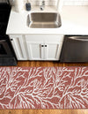 Seaside Haven Rugs Collection Area Rug -  Pebblestone Runner Rust Red  lifestyle 103