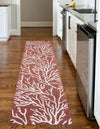 Seaside Haven Rugs Collection Area Rug -  Pebblestone Runner Rust Red  lifestyle 143