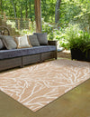 Seaside Haven Rugs Collection Area Rug -  Pebblestone Rectangle Taupe  lifestyle 4