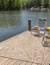 Seaside Haven Rugs Collection Area Rug -  Pebblestone Rectangle Taupe  lifestyle 6