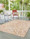 Seaside Haven Rugs Collection Area Rug -  Pebblestone Rectangle Taupe  lifestyle 8