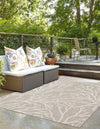 Seaside Haven Rugs Collection Area Rug -  Pebblestone Rectangle Gray  lifestyle 7