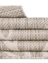 Seaside Haven Rugs Collection Area Rug -  Pebblestone Rectangle Gray  lifestyle 23