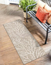 Seaside Haven Rugs Collection Area Rug -  Pebblestone Runner Gray  lifestyle 0