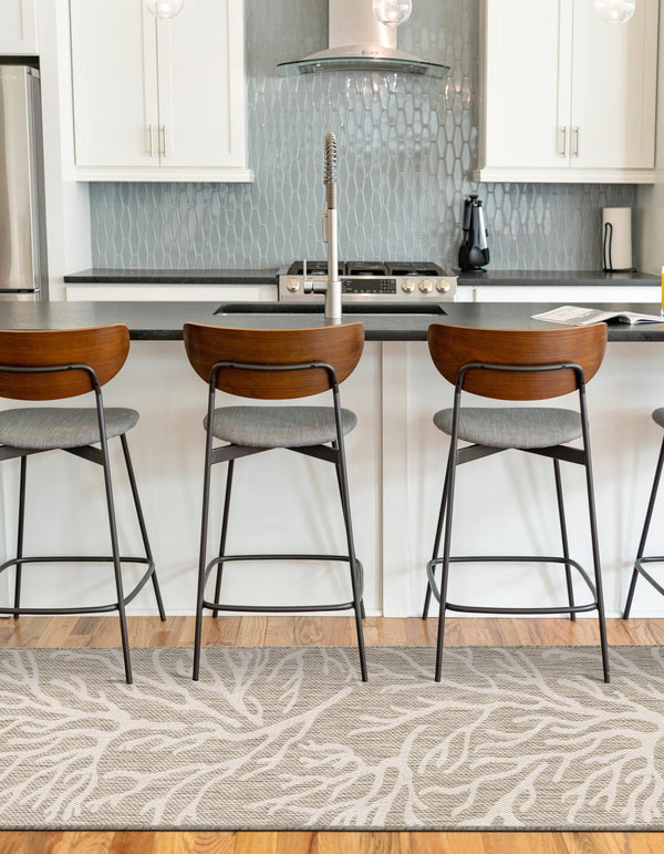 Seaside Haven Rugs Collection Area Rug -  Pebblestone Runner Gray  lifestyle 6