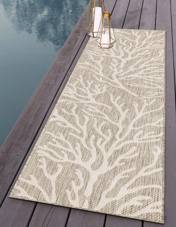 Seaside Haven Rugs Collection Area Rug -  Pebblestone Runner Gray  lifestyle 7