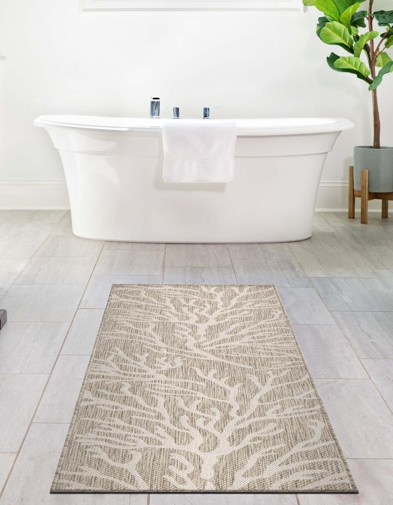 Seaside Haven Rugs Collection Area Rug -  Pebblestone Runner Gray  lifestyle 8