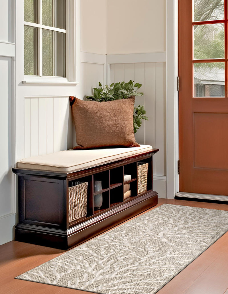 Seaside Haven Rugs Collection Area Rug -  Pebblestone Runner Gray  lifestyle 10