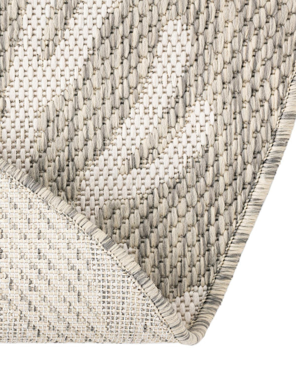 Seaside Haven Rugs Collection Area Rug -  Pebblestone Round Gray  lifestyle 184