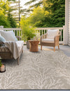 Seaside Haven Rugs Collection Area Rug -  Pebblestone Square Gray  lifestyle 118