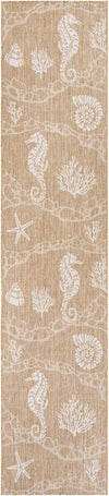 Seaside Haven Rugs Collection Area Rug -  Wavecrest Runner Taupe  lifestyle 82